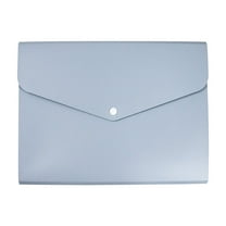 Square Flap Document Holder, Expanding File Folder, Folder Storage Bag, A4 Letter Size Reusable Filling Envelopes, Snap Closure Wallet File Pouch, Portable Thickened File Bag