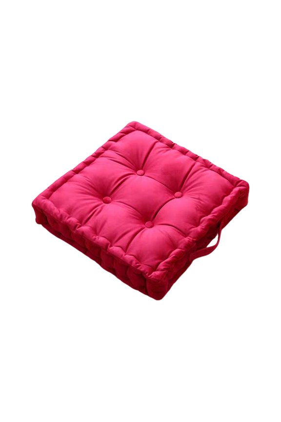 Square Floor Pillows, Large Floor Cushion for Adults Kids, Meditation Floor Pillow Seating Cushion with Shredded Memory Foam and Silk Wadding, 18"x18"x5"