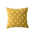 thumbnail image 1 of Square Flower Tufted Pillow Cover Embroidered Daisy flower Pillowcases (With/Without Inserts), 1 of 10