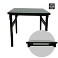 thumbnail image 1 of Square Foldable Table Marble Pattern, Dining Table, Portable Foldable Dining Table, Dinner Table for Indoor and Outdoor 31.5''Wx31.5''Dx29''H, 1 of 7