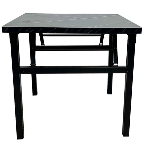 Square Foldable Table Marble Pattern MFT-3232