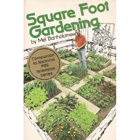 Pre-Owned Square Foot Gardening: A New Way to Garden in Less Space With Less Work, 9780878573400, 0878573402, Hardcover, First Edition edition