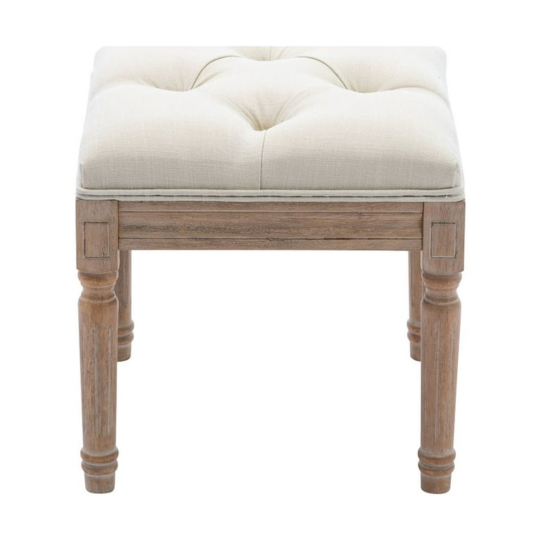 https://i5.walmartimages.com/seo/Square-Foot-Stool-Button-Tufted-Seat-Small-Fabric-Upholstered-Short-Ottoman-Footrest-Bench-Padded-French-Accent-Rest-Decor-Rustic-Wood-Legs-Living-Ro_1aa40547-44d2-413a-8888-d08cbe9789e5.ab5b11c0ce1b447db90f139f1bb8cc57.jpeg?odnHeight=768&odnWidth=768&odnBg=FFFFFF