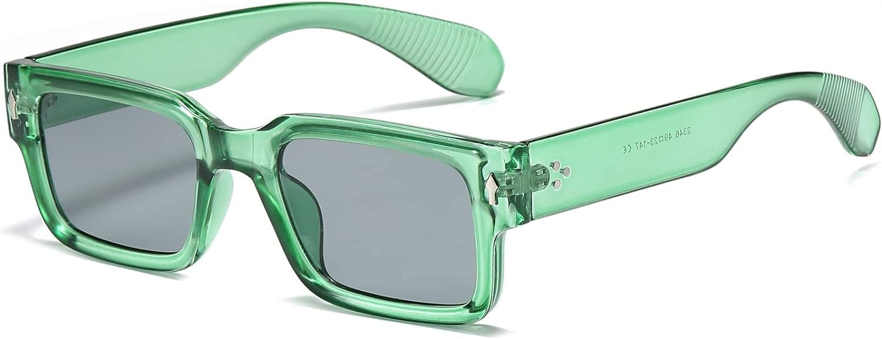 Square Frame Sunglasses for Women Men Trendy Chunky  display picture 3