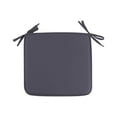 thumbnail image 1 of Square Garden Chair Seat Cushion With Straps For Outdoor Patio Dining Stool, 1 of 5
