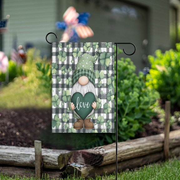 Square Garden Flags 12x18in Garden Flags Outdoor Flags Outdoor Banners Decorative Flags for Courtyard Gardens The Green Dwarf