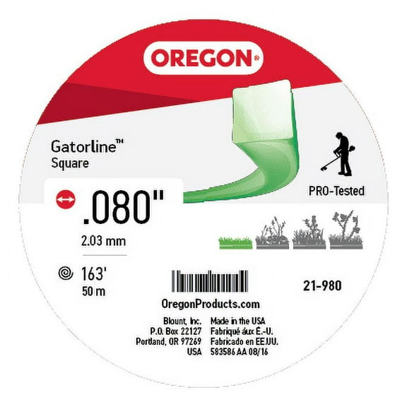 Square Gatorline .080 1/2Lb Donut