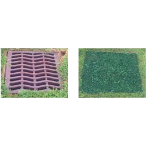 Collegiate Pacific 1170467 Square Grate Guard - 37 Inch x 37 Inch
