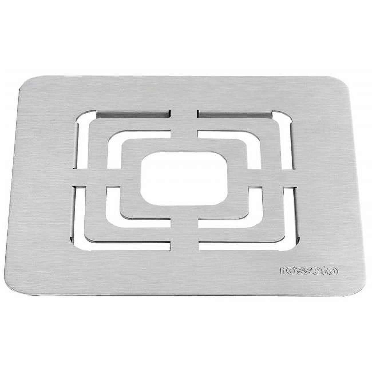Square Grill Stainless Steel Brushed Finish