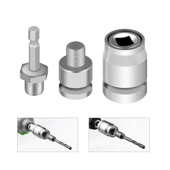 Square Handle Drill Chuck Adapter for Electric Hammer and For Impact Driver