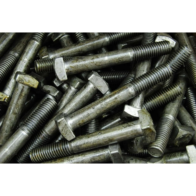 Square Head 5/811 X 41/2" Bolts Unplated A307 15/16" Sq