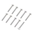 thumbnail image 1 of Square Head Bolt, 10 Pack M4x30mm 304 Stainless Steel Grade C Square Screws, 1 of 5