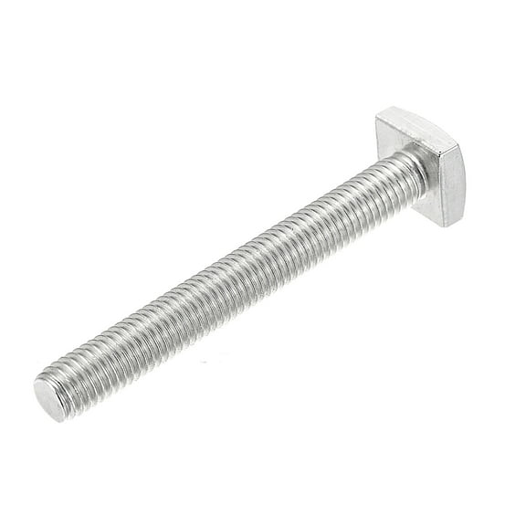 Square Head Bolt, M10x80mm 304 Stainless Steel Grade C Square Screws