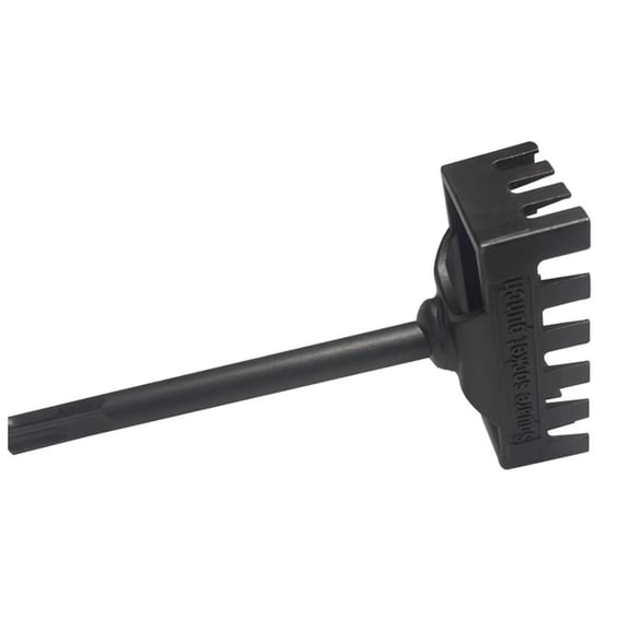 Square Hole Cutter for Electrical Box, Manganese Steel Rectangle Slot Cutter for Electric Hammer, Fast Wall Square Hole Puncher for Brick Concrete Stone Cement