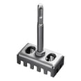 thumbnail image 1 of Square Hole Cutter for Electrical Boxes Manganese Steel Rectangular Slot Cutter for Electric Hammers Wall Square Hole Punch Bric Working Tools, 1 of 6