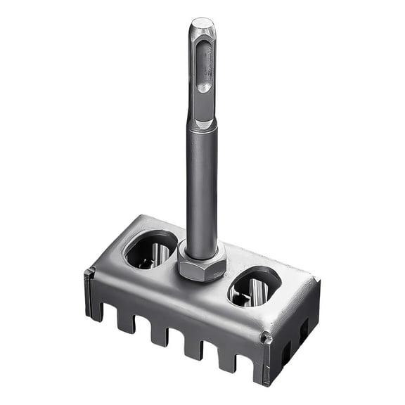 Square Hole Cutter for Electrical Boxes Manganese Steel Rectangular Slot Cutter for Electric Hammers Wall Square Hole Punch Bric Working Tools