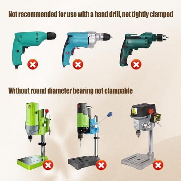 Square Hole Drill Bit & Adapter Set,Wood Mortiser Drill Bit Attachment,Mortising Chisel Set Drill Press Hollow Chisel Mortise Drill Tool for Mortise Machine (1/4, 5/16, 3/8, 1/2'')
