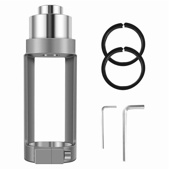 Woodworking Metal Square Hole Drill Bit Adapter for Handheld Drills, Mortising Attachment, 1 Set