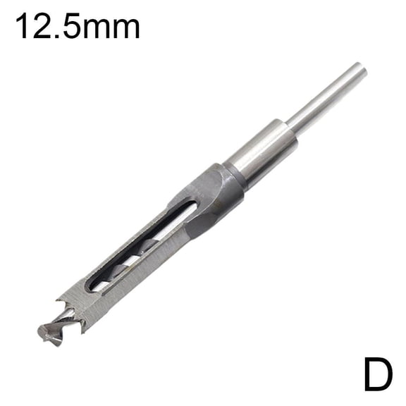 Square Hole Drill Bits Saw Wood Mortising Mortise Chisel Woodworking Set