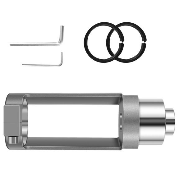 Square Hole Drill Mounting Bracket Durable Aluminium, Easy Disassembly, Professional Woodworking Tool