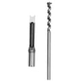 Square Hole Mortiser Drill Bit Alloy Steel Adjustable Mortising Chisel