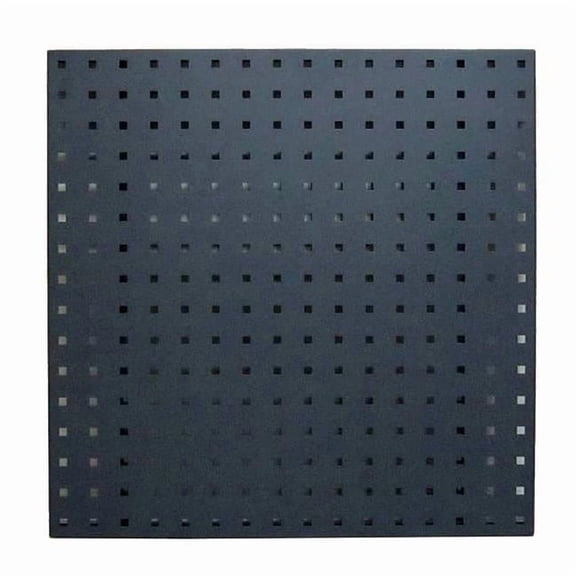 Manufacturer Varies Square Hole Pegboard,24x24,Gray,PK2 5TPC6