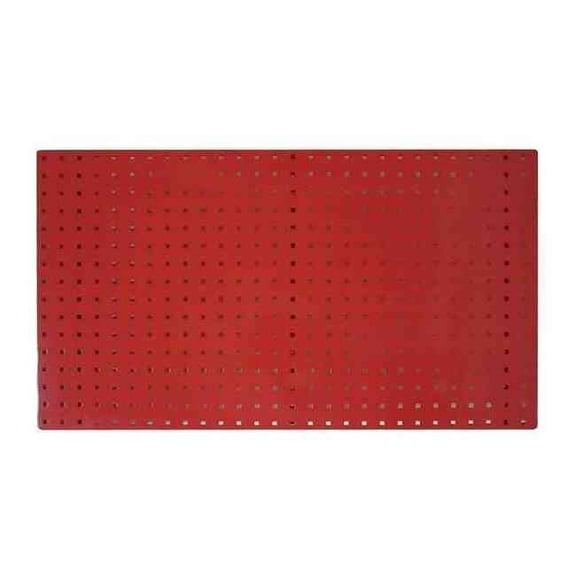 Square Hole Pegboard, 42-1/2x24, Red, PK2 5TPC1