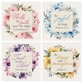 thumbnail image 1 of Square House Coasters-Colorful Religious (Set Of 4) (4"), 1 of 1