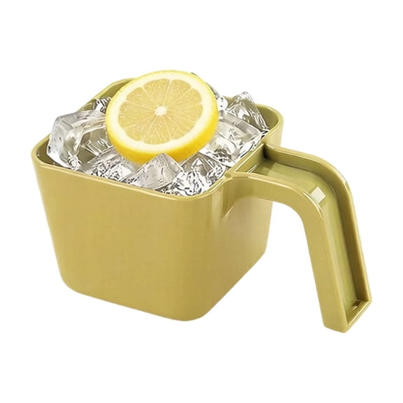 Square Ice Cube Mold Stackable Freezer Tray With Fill Line For Home Barskitchen Freezers And Party Drinks,6.7Cm