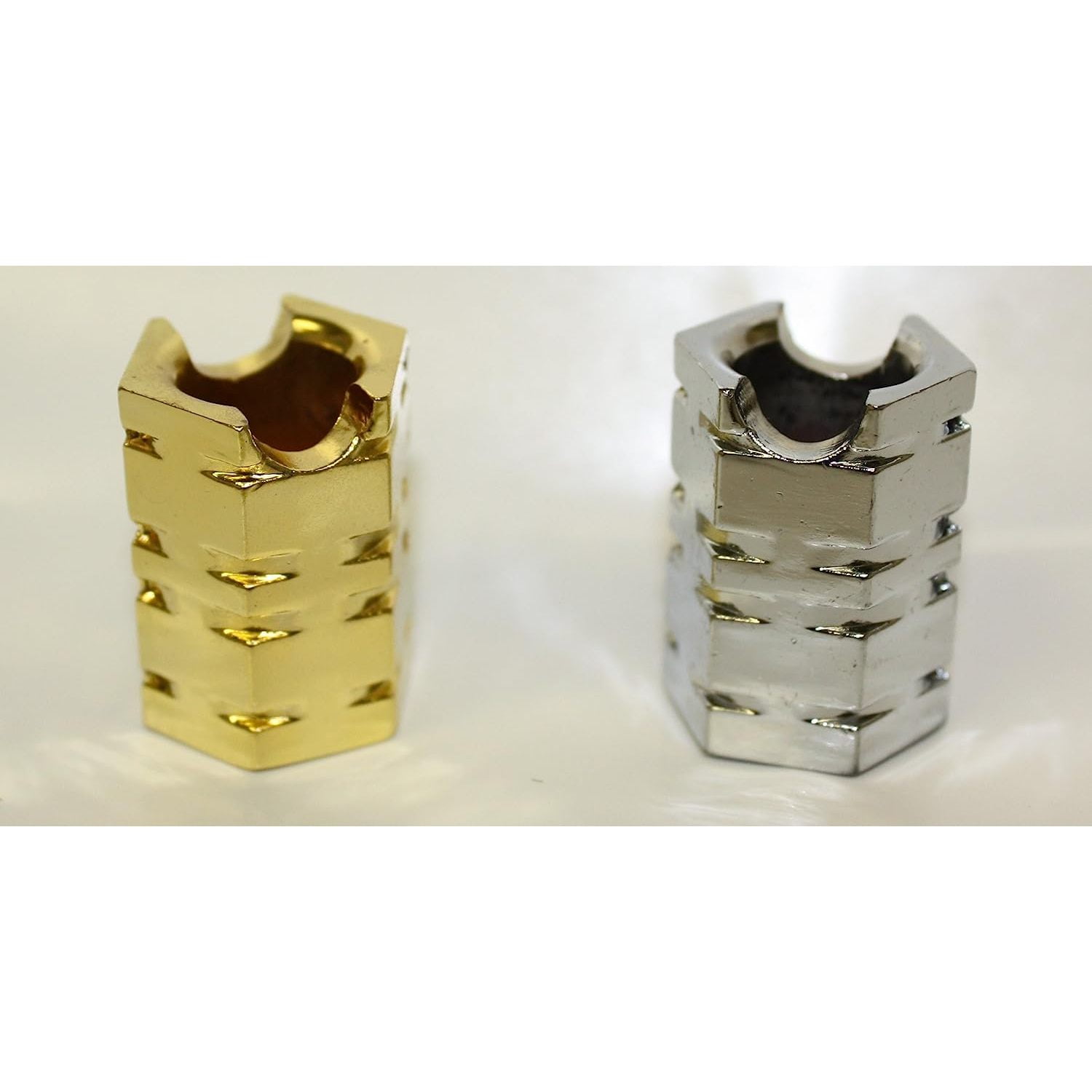 Square Indentations Metal Cigarette Snuffer 2ct