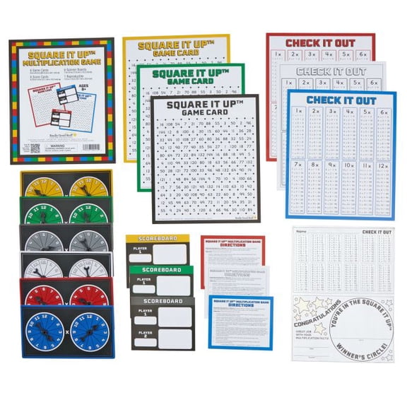 Square It Up - Multiplication Game