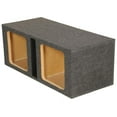 thumbnail image 1 of Square Solobaric Dual 12" Ported L3 L5 L7 Subwoofer Box Speaker Enclosure, 1 of 4