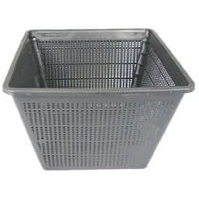 Square Koi Pond Plastic Mesh Plant Basket 13 Inch (34Cm), For Large