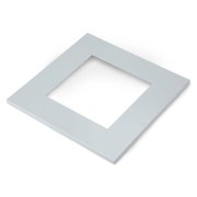 Square Lid for Alpine Industries 29 Gallon Sturdy Steel Cube Recycling Container, Square Opening - 3 Color Cans Available Sold Separately Square Lid Opening