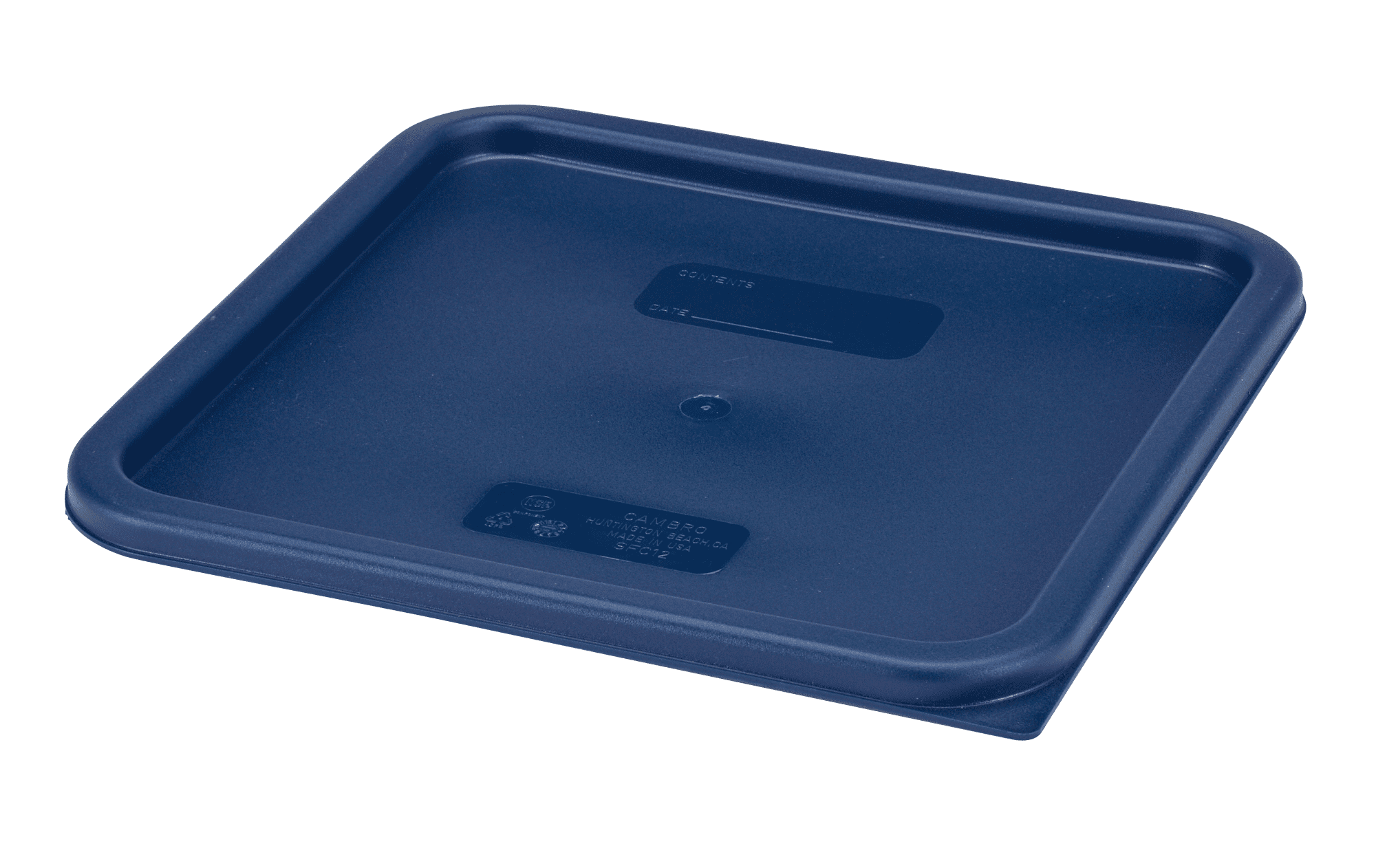 CAMBRO Square Lid for 12, 18 & 22 Quart Midnight Blue