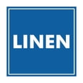thumbnail image 1 of Square Linen Sign (Blue) - Medium, 1 of 1