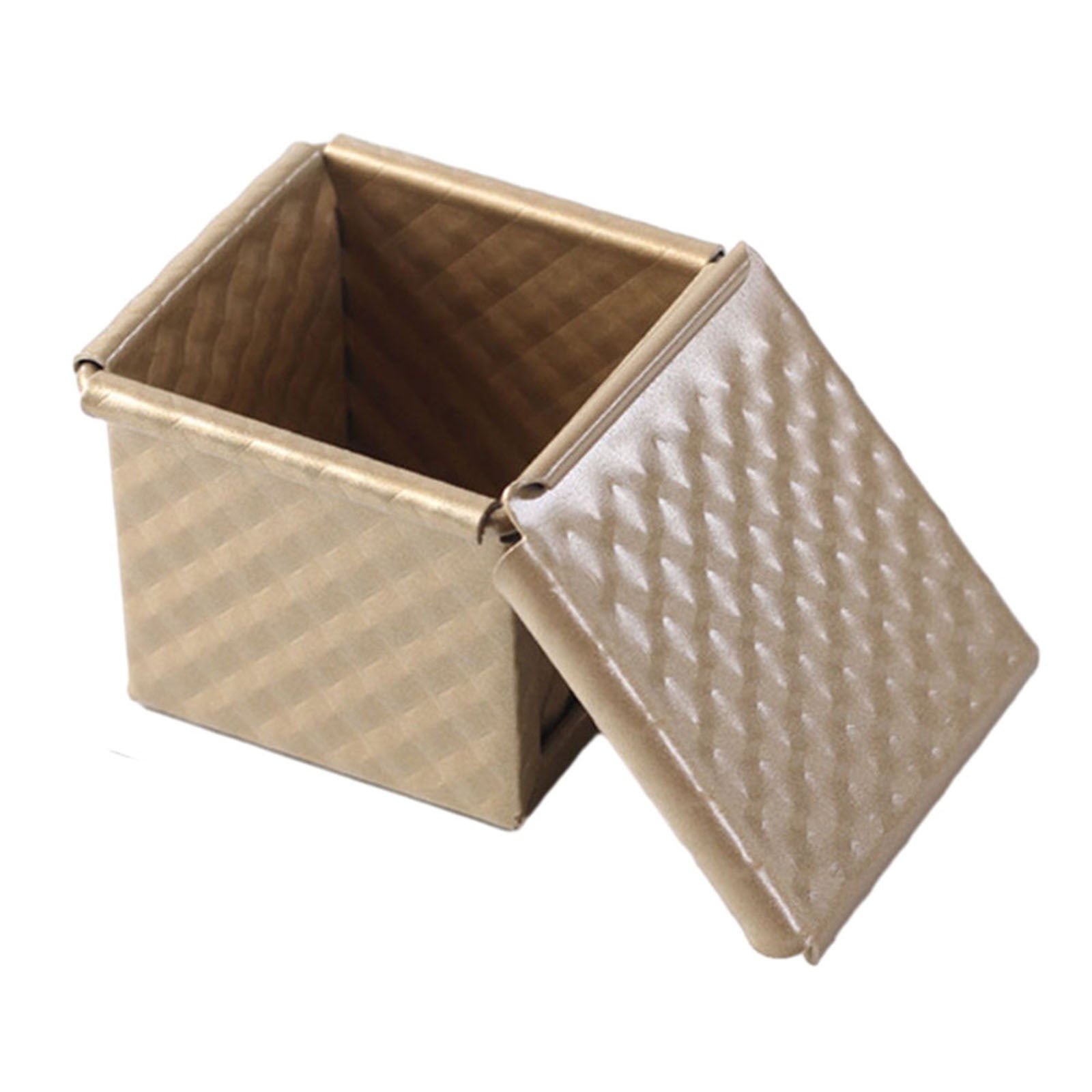 Square Loaf Pan with Lid Toast Mould Bread Pan Loaf Pan with Cover Non