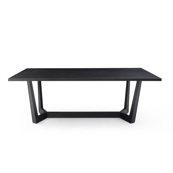 Square Mid Century Dining Table | Used as Presentation Table | Stable Iron Base | Protects Floor from Scratches