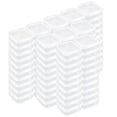 thumbnail image 1 of Square Mini Clear Plastic Storage Containers Box Case with Lids for Small Items(1.77X1.77X0.8Inch), 100 Pack, 1 of 6