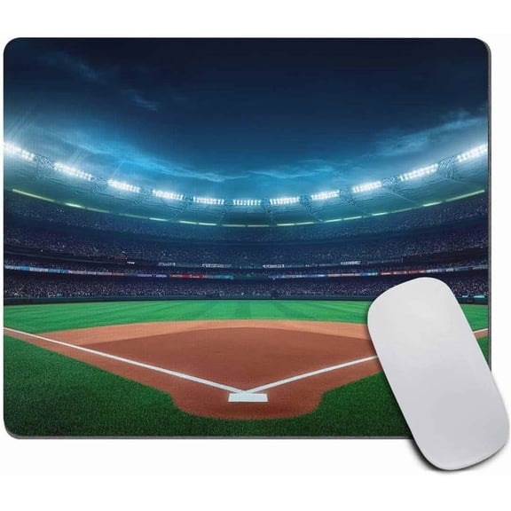 Square Mouse Pad , Personalized Premium-Textured Custom Mouse Mat Design, Washable Mousepad Cloth, Non-Slip Rubber Base Computer Mouse Pads for Wireless Mouse