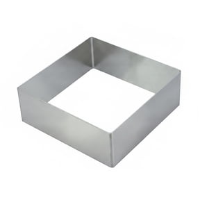 Square Mousse Ring Stainless Steel Cake Mold