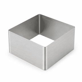 Square Mousse Ring Stainless Steel Cake Mold