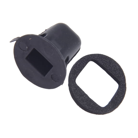 Square Mouth Rear Light Grommet For Tesla For Model 3/Y 1104926-00-B Tail Light Fixing Buckle Square Hole Abs Black Car Accessor Fangkenuo