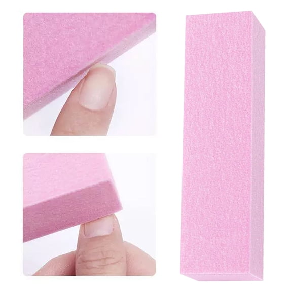Square Nail File for Manicure, 1 Piece - Square Nail Buffer Block Foot File Smoothing Dead Skin Remover Tool for Manicure Pedicure Home Salon Use Gentle Exfoliating Remover, Easter Makeup Organizers