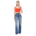 thumbnail image 1 of Square Neck Buttoned Cami Tank Top with Belt Detail, 1 of 5