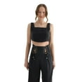 thumbnail image 1 of Square Neck Corset Crop Top, 1 of 4