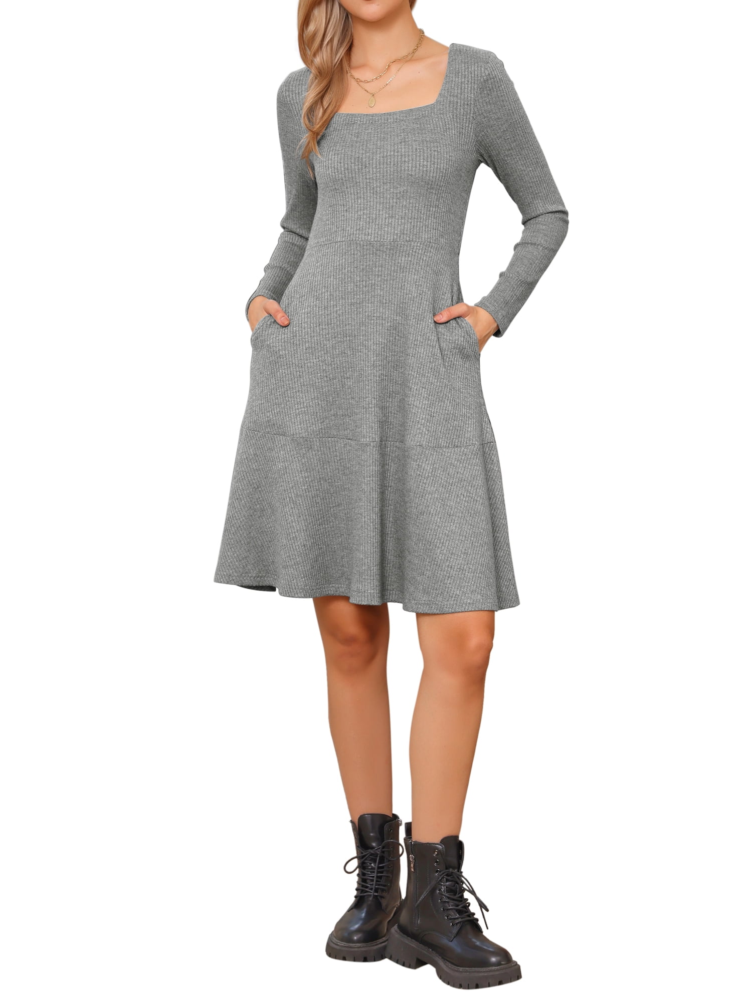 grey fall dresses Grey Dressy Fall Dresses