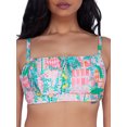 thumbnail image 1 of Square Neck Underwire Bralette Bikini Top Swimsuit, 1 of 6