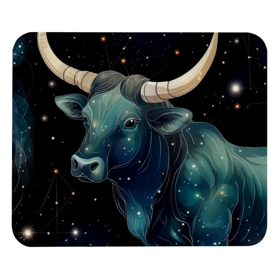 Square Non-Slip Rubber Bottom Printed Desk Mat Mouse Mat Gaming Mousepad Desk Pad - 8.3x9.8 Inch, Suitable for Office and Gaming