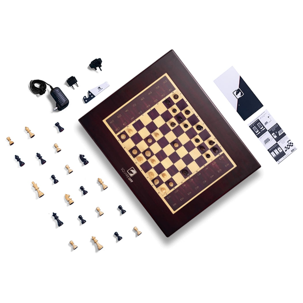  Square Off Grand Kingdom Set, Automated Chessboard for Adults  & Kids, World's Smartest Electronic Chess Board